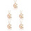 5 Cartoon Konijn Hanger Legering Ketting 8
