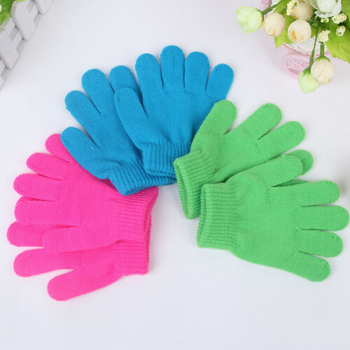 4 Paren Middelgrote Unisex Puff Ball Handschoenen Van 2