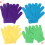 4 Paren Middelgrote Unisex Puff Ball Handschoenen Van 5