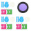 4 Draagbare Schermprotector Rond Gehard 7