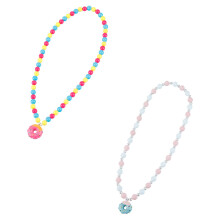 2 Kralenketting Donut Hanger Ketting Kind