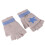 1Paar Kinder Winterhandschuhe Warm Beige Cartoon 2