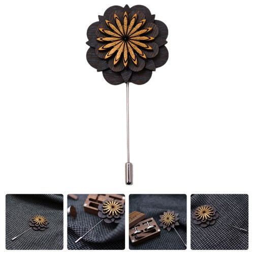 Flower Boutonnière Speld Reversspeld Bruiloft Decoratie 1