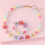 1 Set Armband Halskette Mit Und Blumenmuster 6