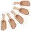 5Pcs Practical Chocolate Wooden Scoops for Tea Milk 1