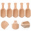 5Pcs Practical Chocolate Wooden Scoops for Tea Milk 2