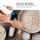 5Pcs Practical Chocolate Wooden Scoops for Tea Milk 6