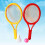 1 Paire De De Badminton Tennis En Avec 3