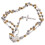 5 Unidades Collar Con Colgante Y 2