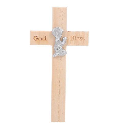 Cruz De Madera Colgante Cristiana 1