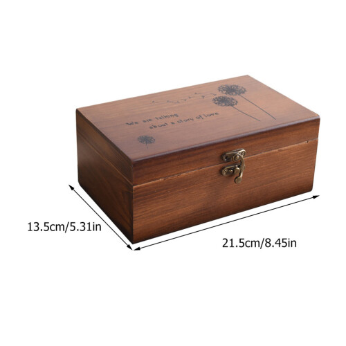 Almacenamiento Doméstico Caja Menaje Madera 1