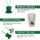 6 Pièces Collier Saint-Patrick Accessoire De Suspension 10
