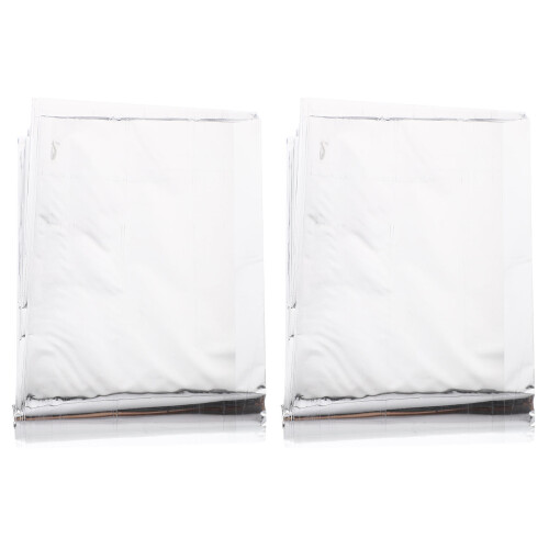 2Pcs 210X130Cm Manta Térmica De Impermeable 2