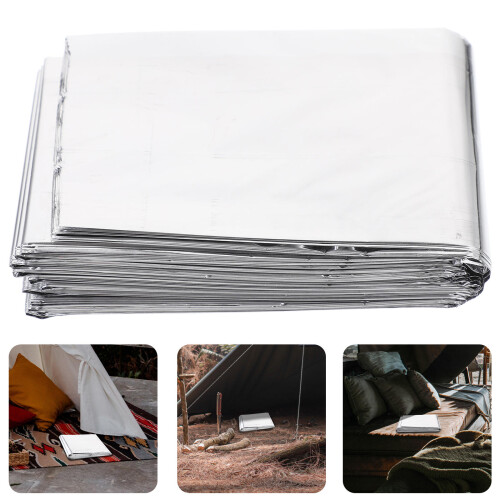 2Pcs 210X130Cm Manta Térmica De Impermeable 1