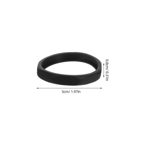 5 Unidades Soporte Protector Anticaída Para Micrófono De Mano Negro 1