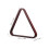 Marco Triangular De Madera Para Bolas De Billar 3