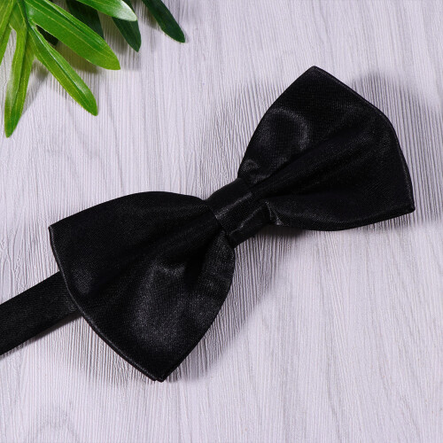 Bow Tie De Poliéster Para , Negro Para 2