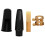 Conjunto Bocal Para Saxofone Alto Plástico Acessórios 3