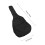 Bolsa Impermeável De Lona Oxford 41 Polegadas Para Violão Folk Preto 2