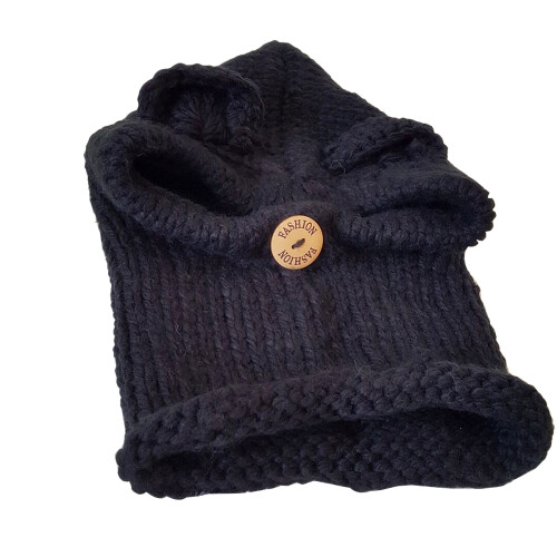 Sciarpa Con Cappuccio A A Mano Per ( )