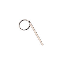 De Dedo Para Slide De Trombeta Metal Cb21 (Prata)