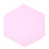 1 Tapete Hexagonal Anti-Derrapante Para Crianças (Rosa) 4