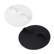2 Unidades Capa Borracha Sílica Tampas 10 Cm