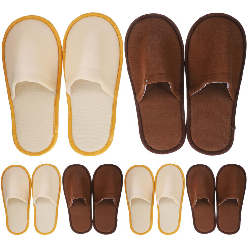 6 Pares De Chinelos Descartáveis Para , , Casa 1