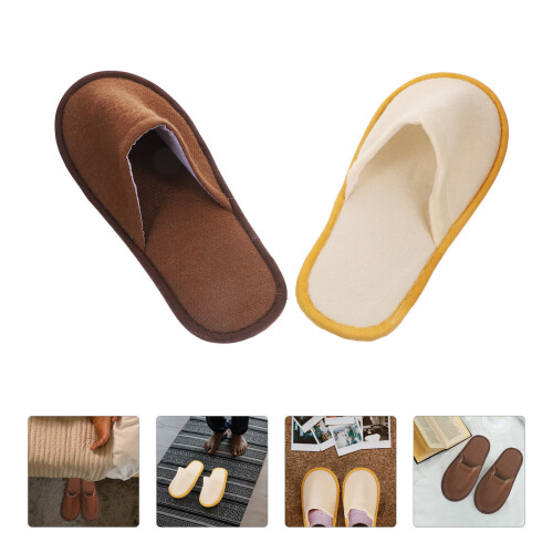 6 Pares De Chinelos Descartáveis Para , , Casa 2