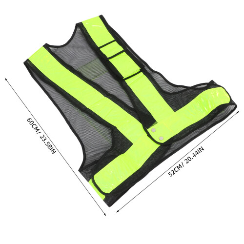 Safety Security Vest Running Reflective Construction For Men Saftey 2