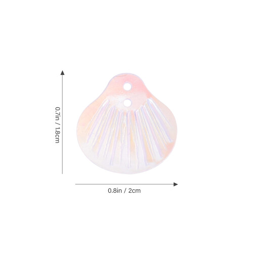 Lantejoulas Com Forma De Concha Para Artesanato E 2