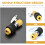 Metal Hi Hat Clutch Para Jazz Drum 9