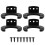4 Unidades Suporte Metal E Silicone Para Parede 3