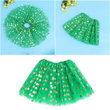 Tutu Camadas Pontilhada Com Lantejoulas