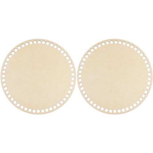 2Pcs Cesta De DIY Com Fundo Trançado Para Artesanato