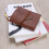 Caderno Vintage Com Capa Pu Para Diário De 9