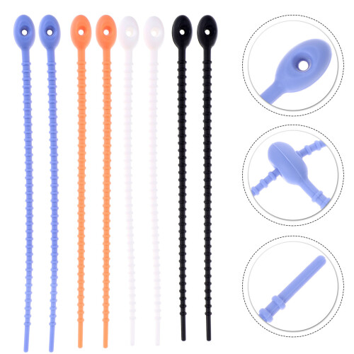 24 Unidades Abraçadeiras De Silicone Para Gestão De 2