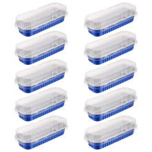 20Pcs Engångs Aluminiumfolie Mini Brödformar