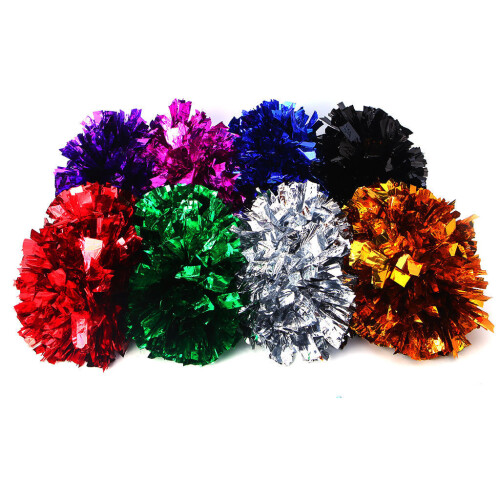 1 Par De Anéis De Plástico 50G Com Pompom Para ( ) 2