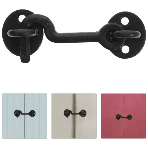 Conjunto De Gancho E Fecho Com Olhal Para Janela E Porta De 2