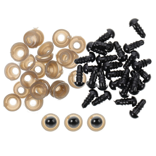 1 Set Plastsimulationsögon, Leksaksmaterial, Docktillbehör 2