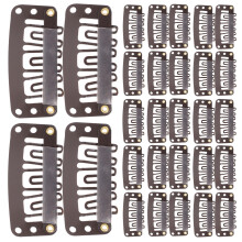 60Pcs Metall Perukklämmor För Hår Extensions Tillbehör