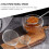 4Pièces Acier Noir Cuisine Maison Écumoire Polyvalente 11
