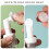 4 pcs 60ml 100ml refillable foaming soap bottles with brush head 4
