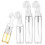 4 pcs 60ml 100ml refillable foaming soap bottles with brush head 3