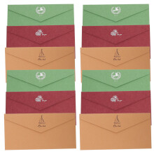 12 Set Vintagemiljöer Skrivpapper Brevpapper Stationeri