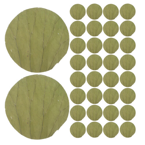 100 Pièces De Lotus Séchées 16 Cm Pour Sushi Présentation
