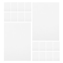 150 Pcs Kortpapper A5 Tjockt För Slöjd, Ritning, Akvarell