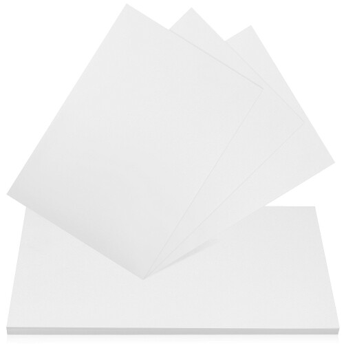 50 Ark Kortpapper 180 G Konstruktionspapper Skrivarpapper