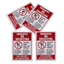 4Pcs Absolut Säljande Etiketter, Vattentät, 9,5X14 Cm